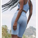 Free People Free‎ People FP Movement Heart Rate Biker Shorts Womens Size S Blue Activewear Photo 1