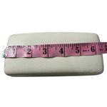 Versace  White Leather Sunglasses Case Hard Shell Eyeglass Glasses Holder‎ Photo 5