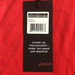 Wildfox Womens Orange Cropped Athletic Sporty Top Sz L Photo 7