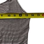 Brandy Melville Maroon/White Striped A-line Mini Dress Women's One Size | 42-5-2 Photo 5