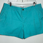 Old Navy Teal Chino Shorts Photo 0