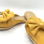 Ссоссі mustard yellow bow Mules Size 5.5 Photo 3