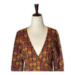 Patagonia  Dress Women Medium Orange Bijou Dot Bengal‎ Margot Mini Athleisure Photo 3