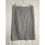Ann Taylor  Womens 12 Gray Pencil Skirt Midi NEW Career Corpcore Photo 2