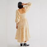 Free People  Dahlia Embroidered Maxi Dress Photo 3