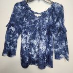 Love Shack Fancy size xs Pietro Top (Midnight Hand Dye) Photo 1