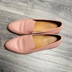 Madewell  Pink Leather Slip On The Frances Loafer Women's Size 7 Photo 6
