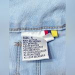 Moda Express MX JEANS Levanta Cola Torn Light Wash Mid Thigh Shorts Size 5 Blue Photo 7