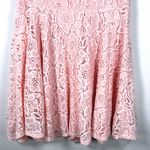 City Studio Pink Lace Sleeveless Fit and Flare Dress Party Cocktail Hoco Sz 13 Photo 3