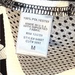 NWT IC by Connie K Black White Abstract High Low Hem Tunic Dress / Top Medium Photo 11