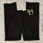 Victoria's Secret PINK Victoria’s Secret Y2K Cheetah Foldover Flare Pants Photo 0
