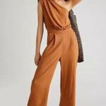 Free People NWOT  Avery Jumpsuit One Shoulder Photo 5