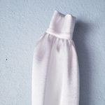 White Fox Boutique Whitefox Cassia Satin White Longsleeve Crop Top Photo 2