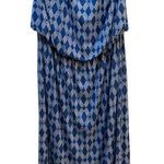PaperMoon  /Stitch Fix Wendilyn Knit Maxi Dress Blue Size 1X‎ Strappy Photo 0
