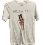 Micki Minah Sketch Culture Size Small Tee Nicki Minaj Humor Funny Disney Shirt White Photo 0