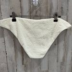 ANDIE New! Cheeky Bottom Bone Cream Textured Bikini Bottom Womens Size XL Photo 3