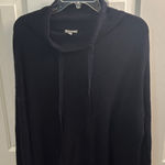 Talbots  Navy Cowl Neck Sweater Photo 0