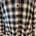 BCBGeneration | Black and White Plaid Button Down Shirt Photo 4