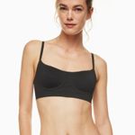 Calvin Klein NWT Black Fusion Bonded Flex Unlined Balconette Bralette Bra Small Photo 1