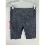 Indero Maternity Gray Acid Wash Bike Stretch Shorts Medium Size undefined Photo 1