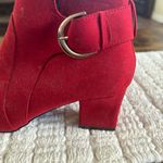 Jaclyn Smith Women's Dulce Fashion Bootie - Red Size 10 Photo 2