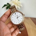 Kate Spade NWT Metro Scallop Quartz White Dial Ladies Watch Photo 4