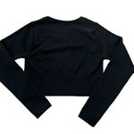 Offline by Aerie Black Crop T Photo 1