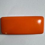 Kate Spade  New York Pink Orange Hard Shell Eyeglass Case with Eyes Design Photo 5