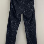 Lululemon Rare Star Crushed Coal Black Wunder Under Crop II (Roll Down) Leggings Photo 11