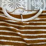 Free People Sherpa Striped Top M Photo 1