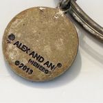 ALEX AND ANI  Completely Blessed Faith/Gratitude Silver Tone Charm Bangle Bracelet Photo 2