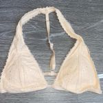 Live Love Dream Cream Halter Lace Bralette Photo 0