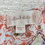 Altar'd State  Smocked Maxi Dress Womens‎ Large Pink Floral Boho Flowy Nap Style Photo 1