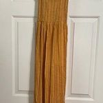 prAna  Golden Striped Jumpsuit Photo 0