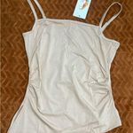PRETTYGARDEN Chic Tan Camisole Top Photo 3