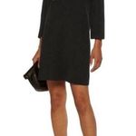 Theory Patrinelle Lace-Up Merino Wool Blend Black Sweater Dress Size M Photo 0