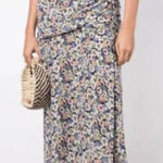 Veronica Beard New! Lucien Silk Floral Midi-Skirt Sz 0 $498 Photo 0