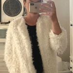 Bear Dance White Fur Jacket  Photo 0