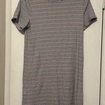 Ellison  striped ribbed multi color dress size L Photo 0