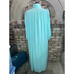 nightgown robe set blue lace long vintage lovecore Size M Photo 11