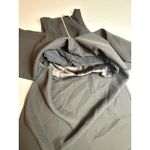 Helmut Lang  Black Textured Overlay Sleeveless Zipper Back Top Size S Photo 7