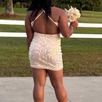 Hoco Dress Yellow Size L Photo 0