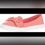 Rocket Dog  Clarita ballet flats in a peachy orange canvas material with a bow Photo 1