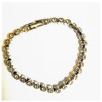 Swavorski Swarovski Bezel Set Clear Crystal tennis Bracelet Photo 6