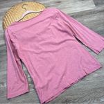 Garnet Hill  pink‎ embroidered blouse Photo 3