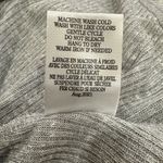 White Crow  Rib Hacci Long Sleeve V-Neck Top M Heather Grey Soft Knit NWT Photo 5