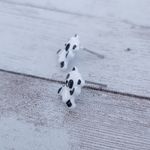 Panda? Stud Earrings Dainty Photo 2