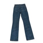 Reformation  Donna High Waist Bootcut Jeans Dark Wash Blue Size 30 Photo 2