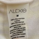 Alexis  Neela Floral Tieneck Minidress Yellow Size M Photo 4