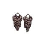 Eloquii Dress Womens Plus 22 Paisley Mock Neck Puff Sleeve Holiday Party Be Rad Photo 2